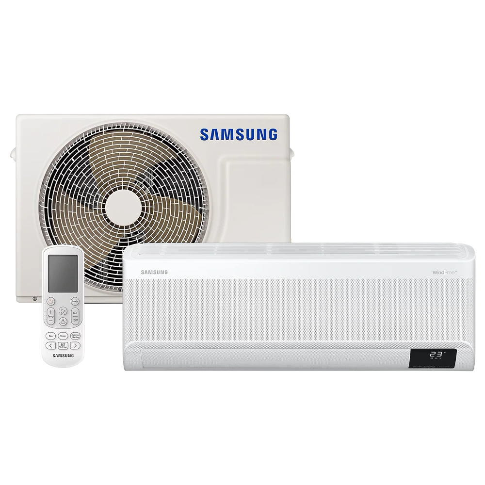Ar Condicionado Samsung Inverter WindFree Connect 24000 Btus Quente e Frio 220V